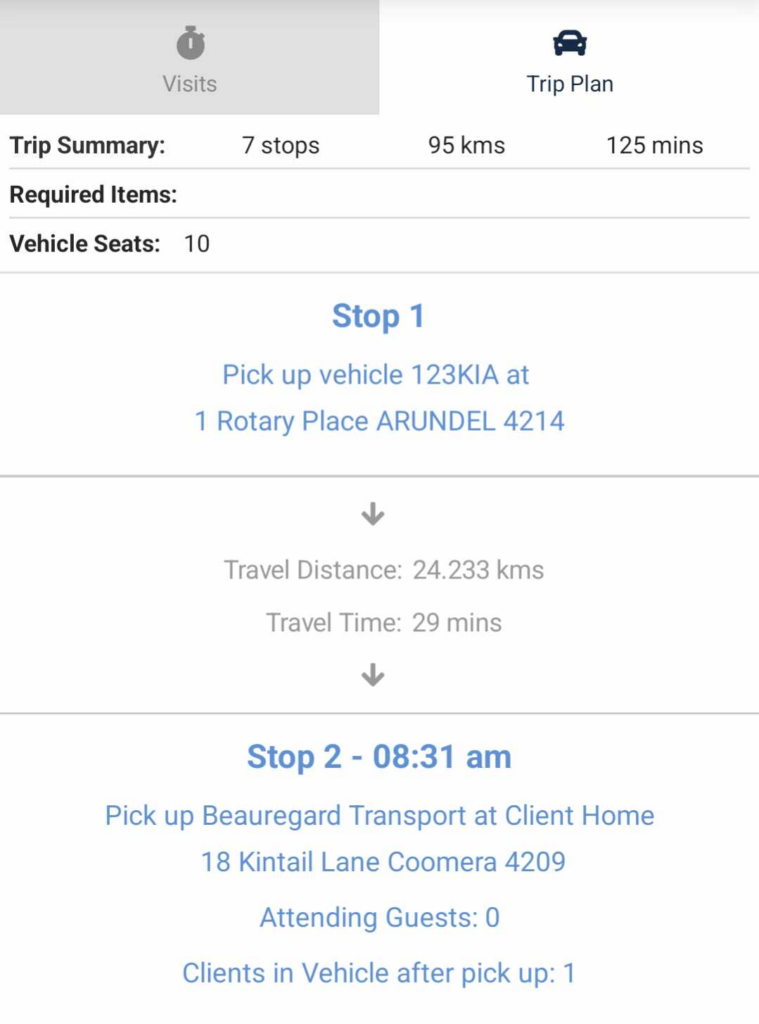 Community Transport Employee App Image